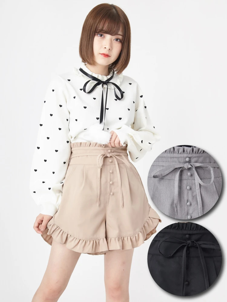 フリルキュロット - Ank Rouge(アンクルージュ)のショートパンツ