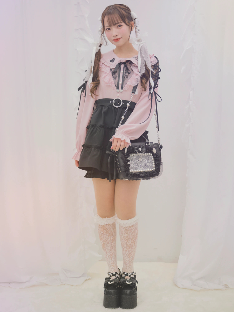 クラウンリボンシューズ - Ank Rouge(アンクルージュ)のパンプス