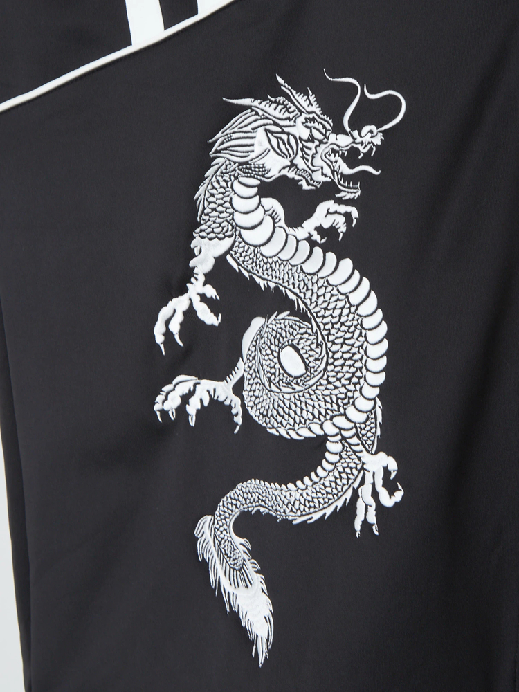 アシンメトリ―フリルジャージパーカー - Jamie エーエヌケー