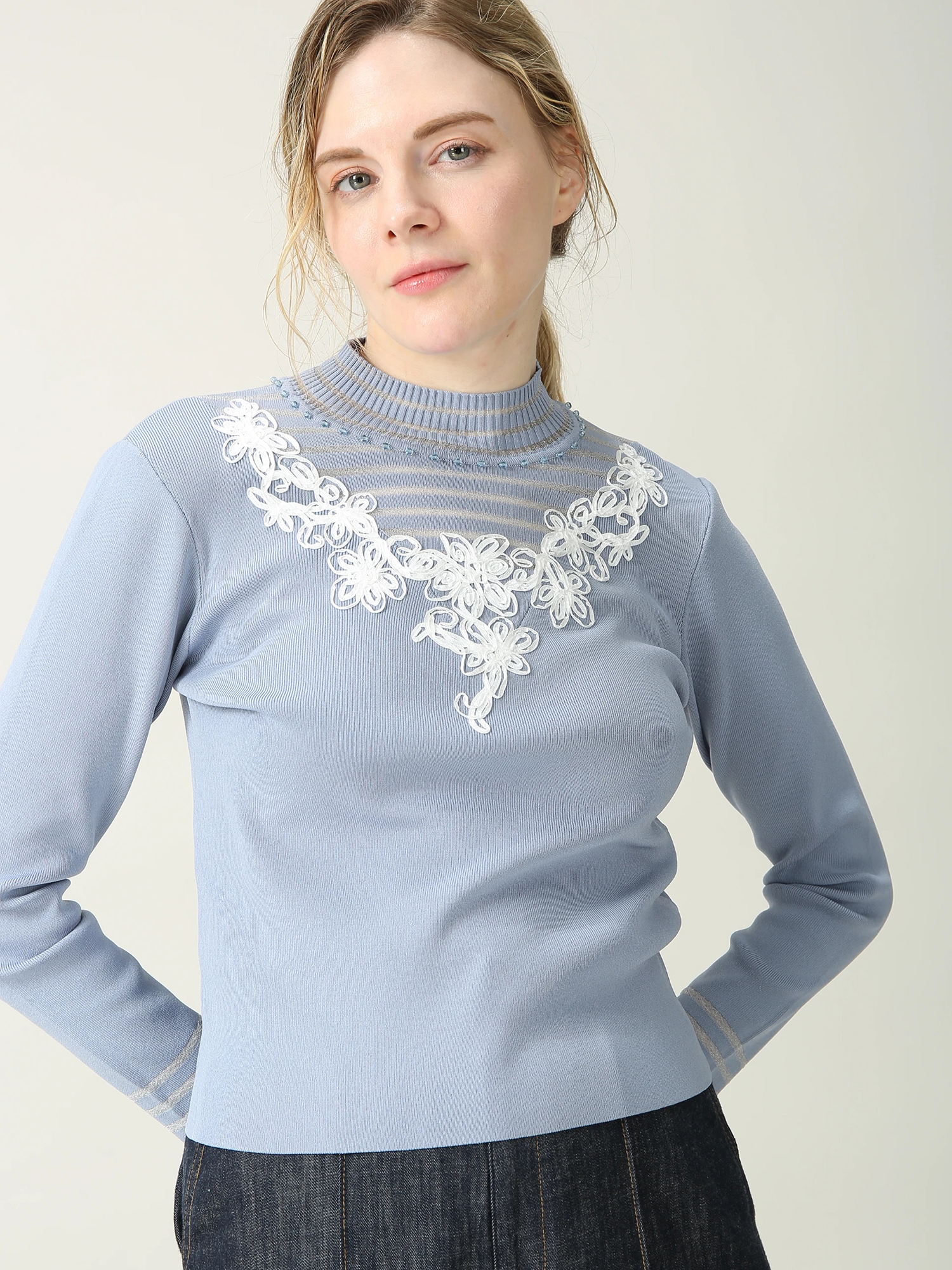 マリネ エンブロ ニット セーター ｜ MORABITO SPELL（モラビトスペル