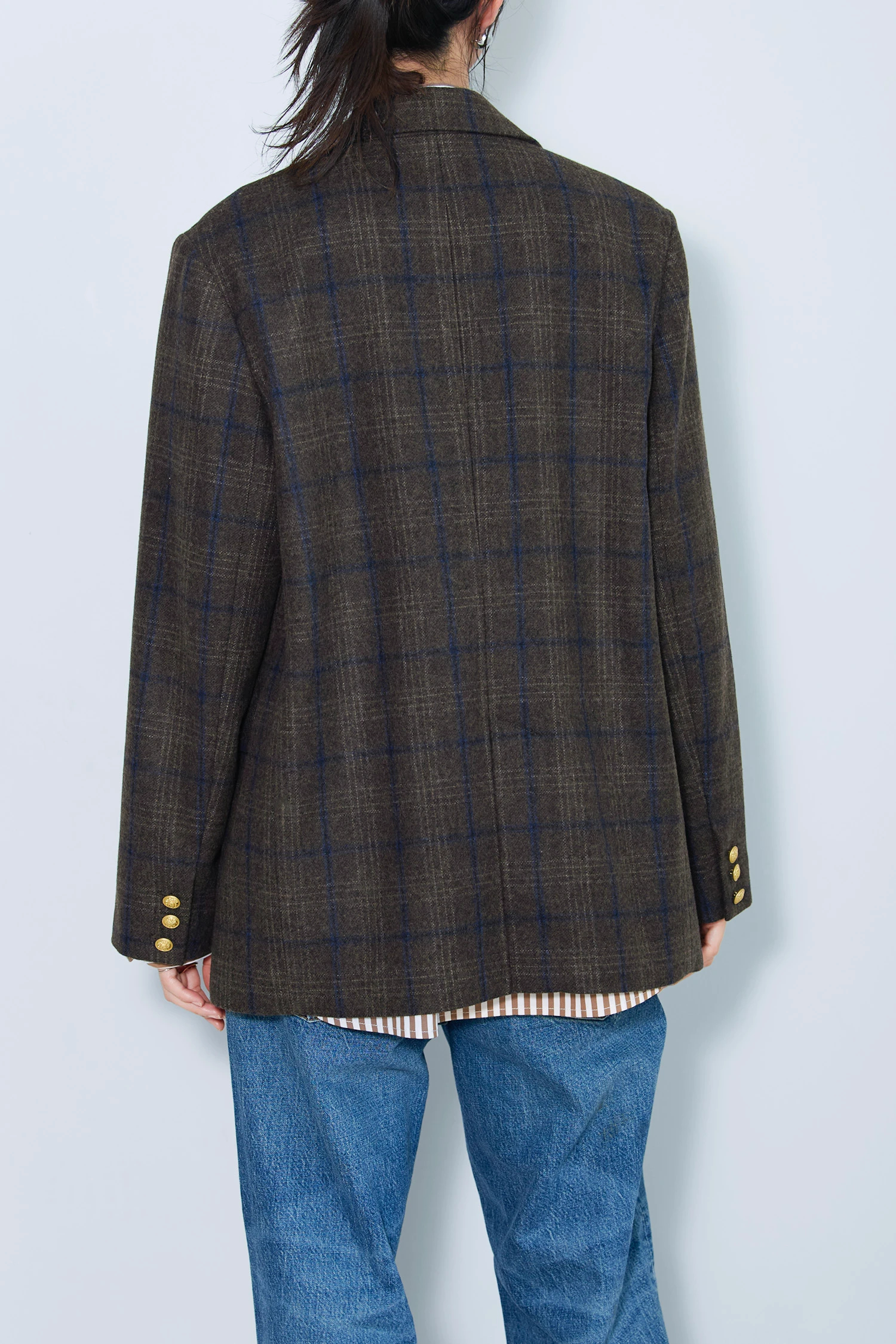 STATE OF MIND（ステートオブマインド）｜check double jacketアイテム