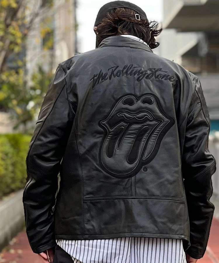 The Rolling Stones×JACKROSE】 LAMB LEATHER S RIDERS(MENS