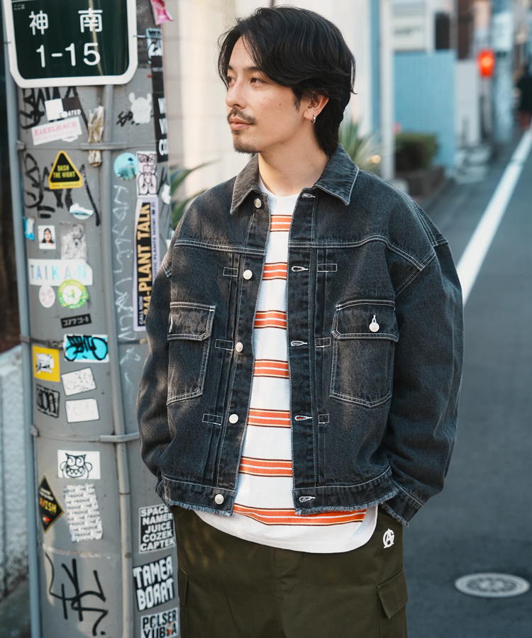 JE-FRINGE 2ND DENIM JKT *セットアップ対応(MENS)｜ファッション通販