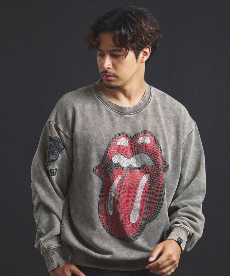 EVISU ローリングストーンズパロディトレーナー EVISU ローリング