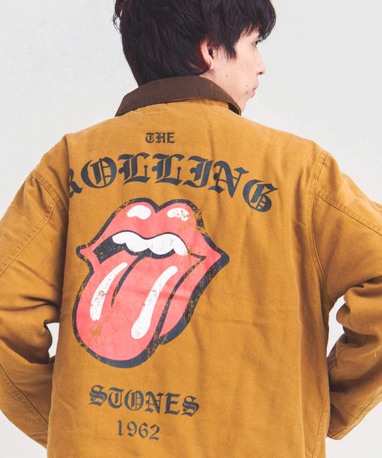 The Rolling Stones×JACKROSE】 Lips&Tongue デトロイト型 ジャケット