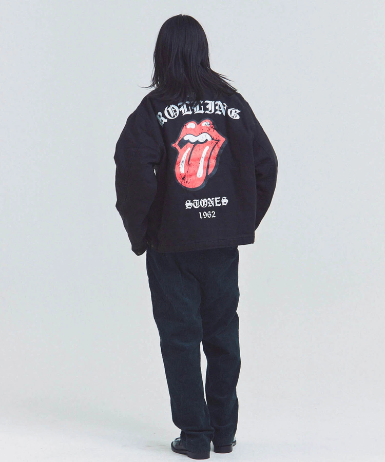 The Rolling Stones×JACKROSE】 Lips&Tongue デトロイト型 ジャケット