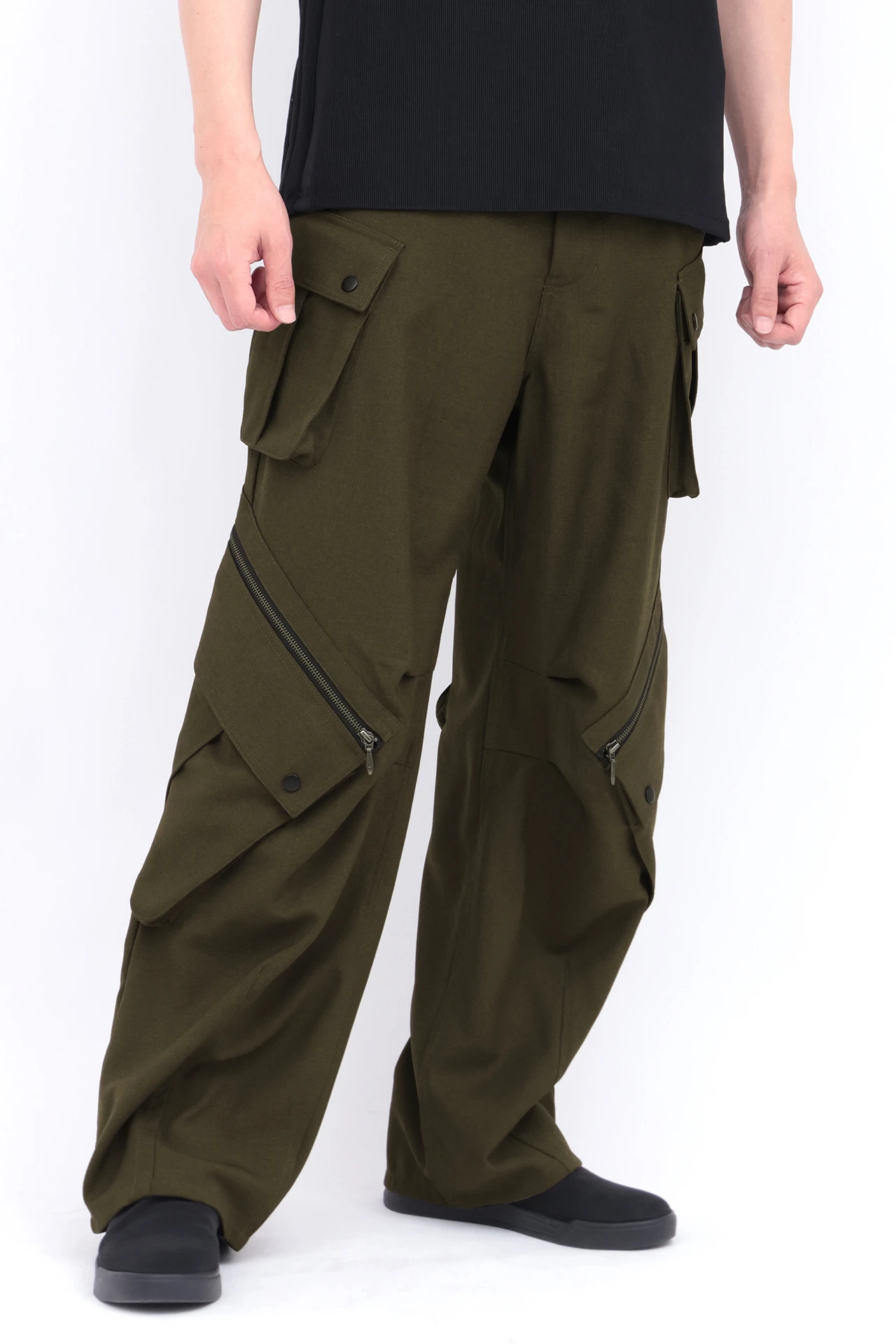 TORNADO MART∴ストレッチオックスワイドカーゴパンツ / TORNADO MART