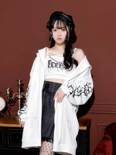 クロスチェーンゴシック刺繡ブラトップ（キャミソール・タンクトップ