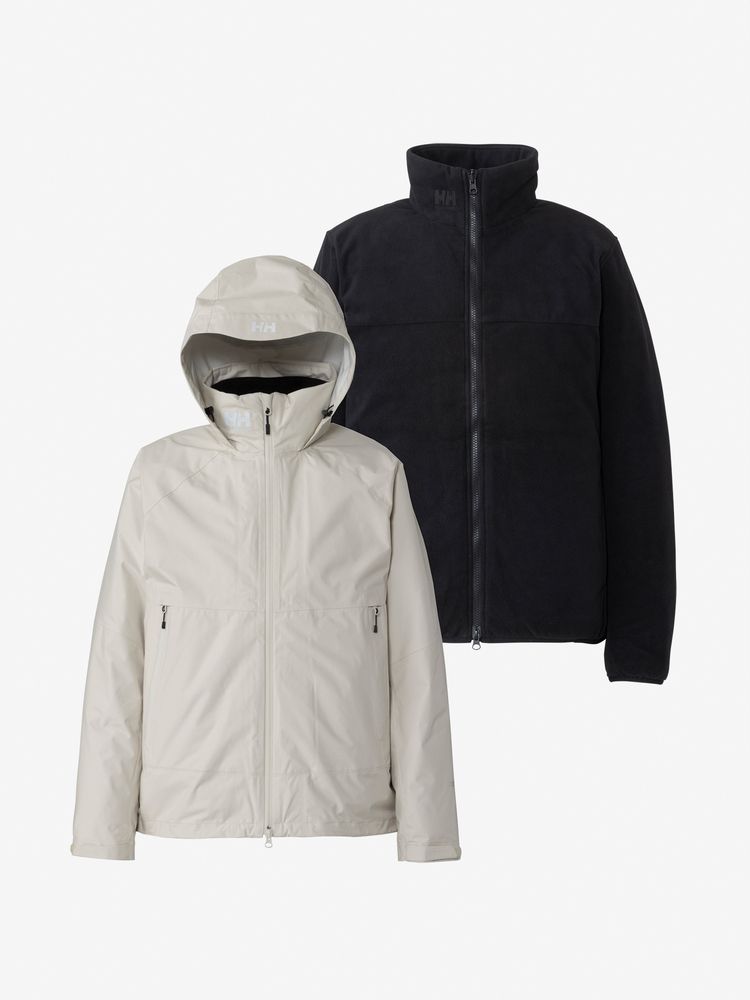 公式】フィンセ3ウェイジャケット（ユニセックス）｜ヘリーハンセン