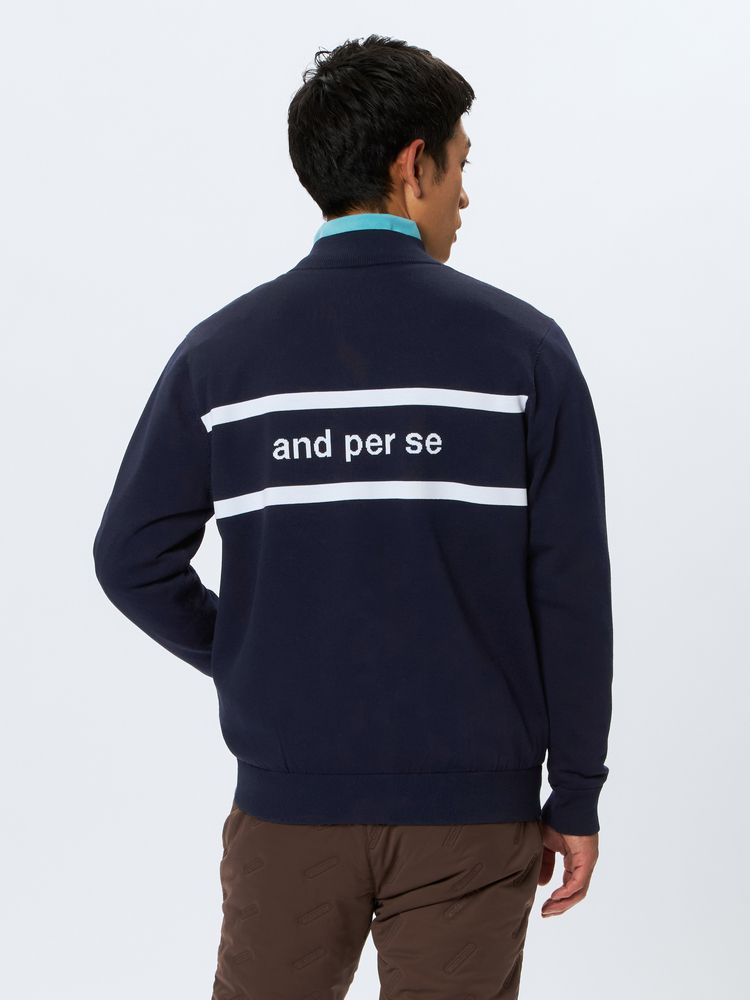 公式・アウトレット】ウインドシャッター防風ニットブルゾン（メンズ