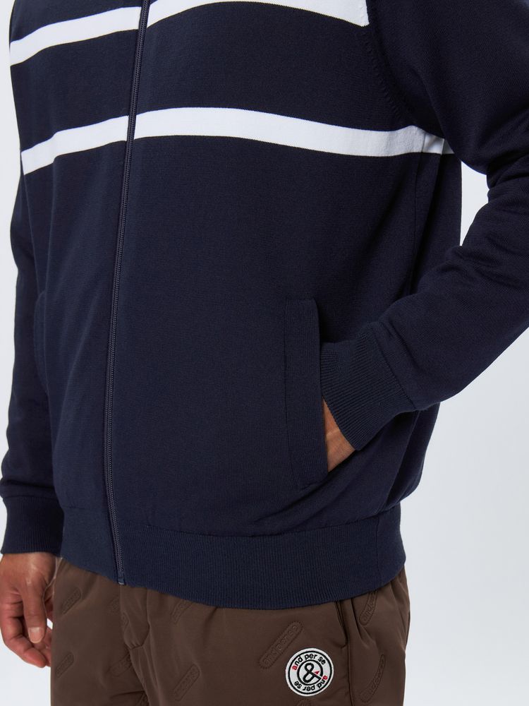 公式・アウトレット】ウインドシャッター防風ニットブルゾン（メンズ