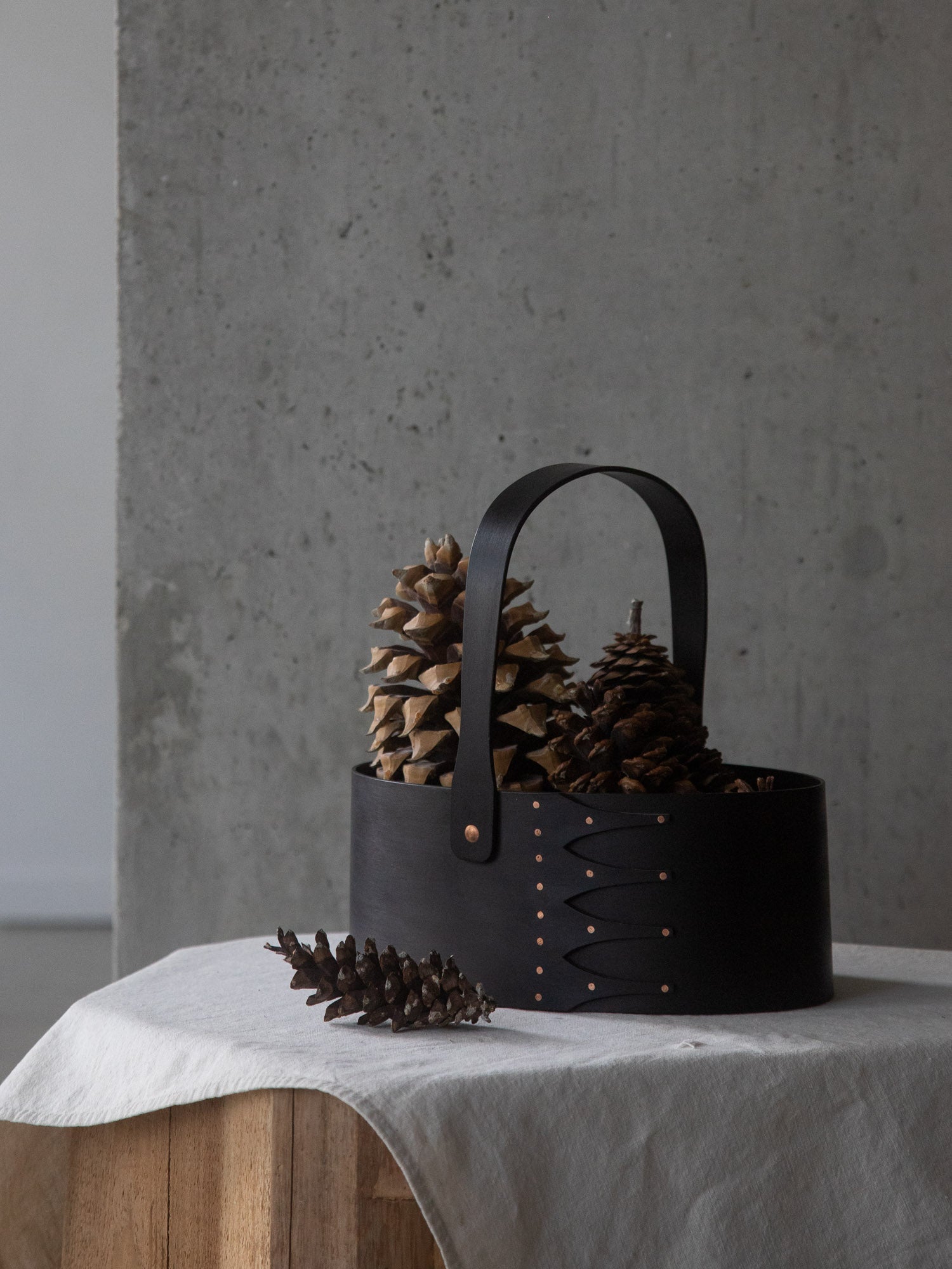 IFUJI OVAL CARRIER Size #6 黒 井藤昌志 井藤昌志・OVAL CARRIER black #6