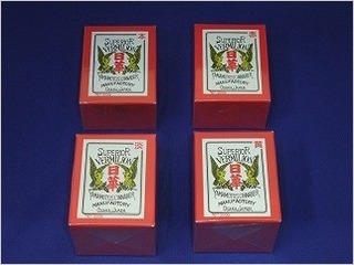 漆工 日華 顔料 赤口 未開封未使用 300g 日華本朱50g (粉末顔料水銀朱