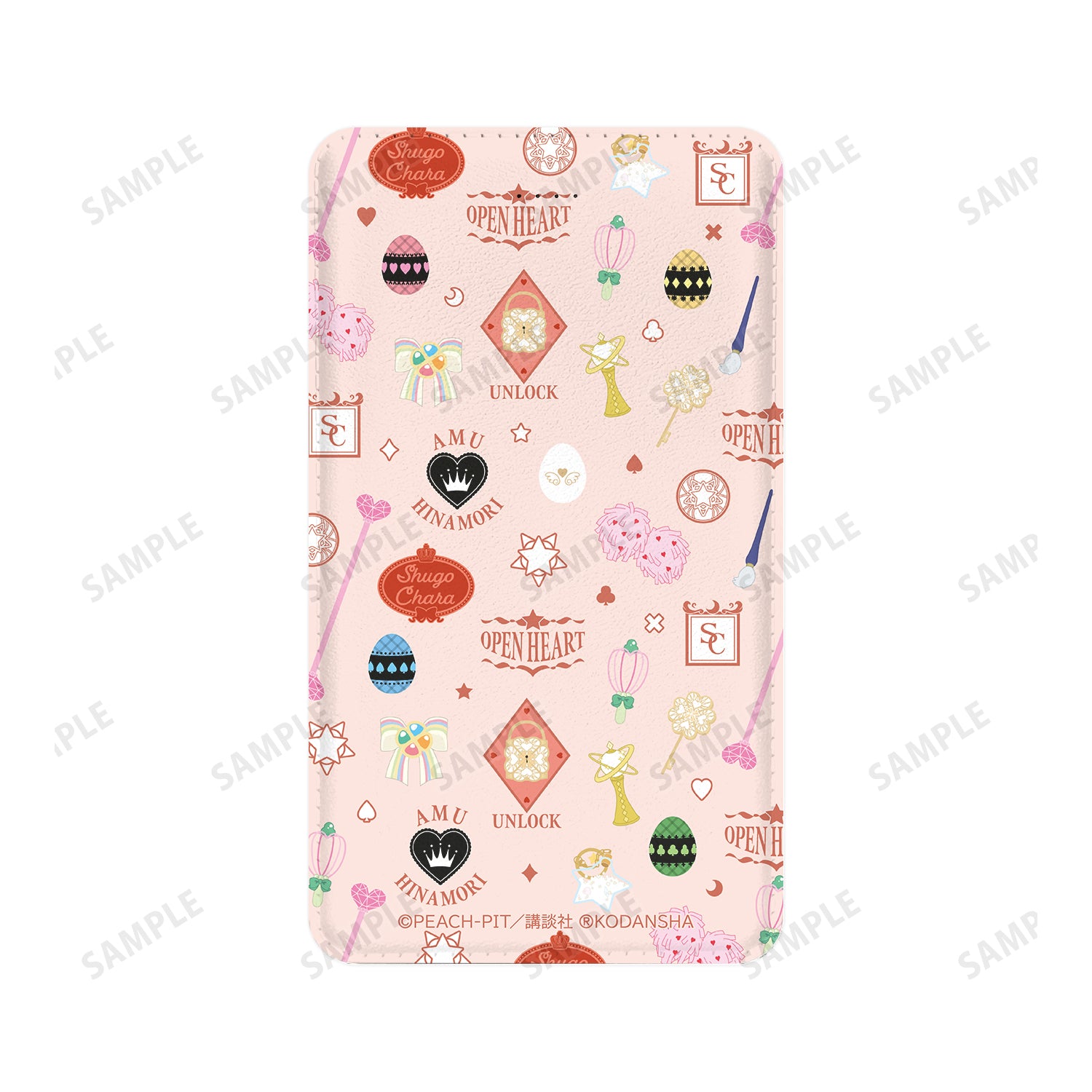 しゅごキャラ！ モチーフ柄モバイルバッテリー（全2種） - Tokyo Otaku