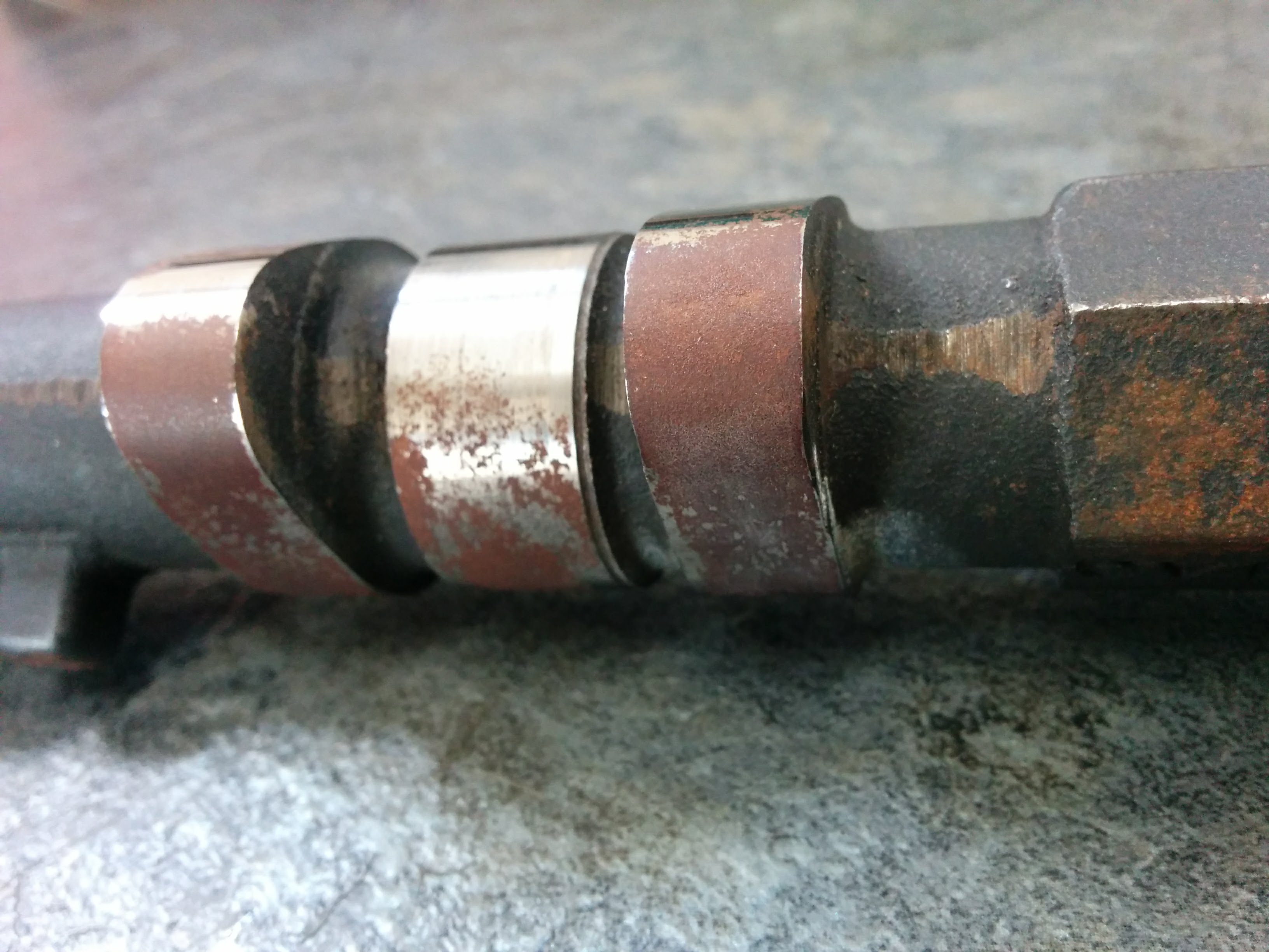 4AG AE86 錆びたカムが・・・ | WPC処理例 ショットしましょっと。