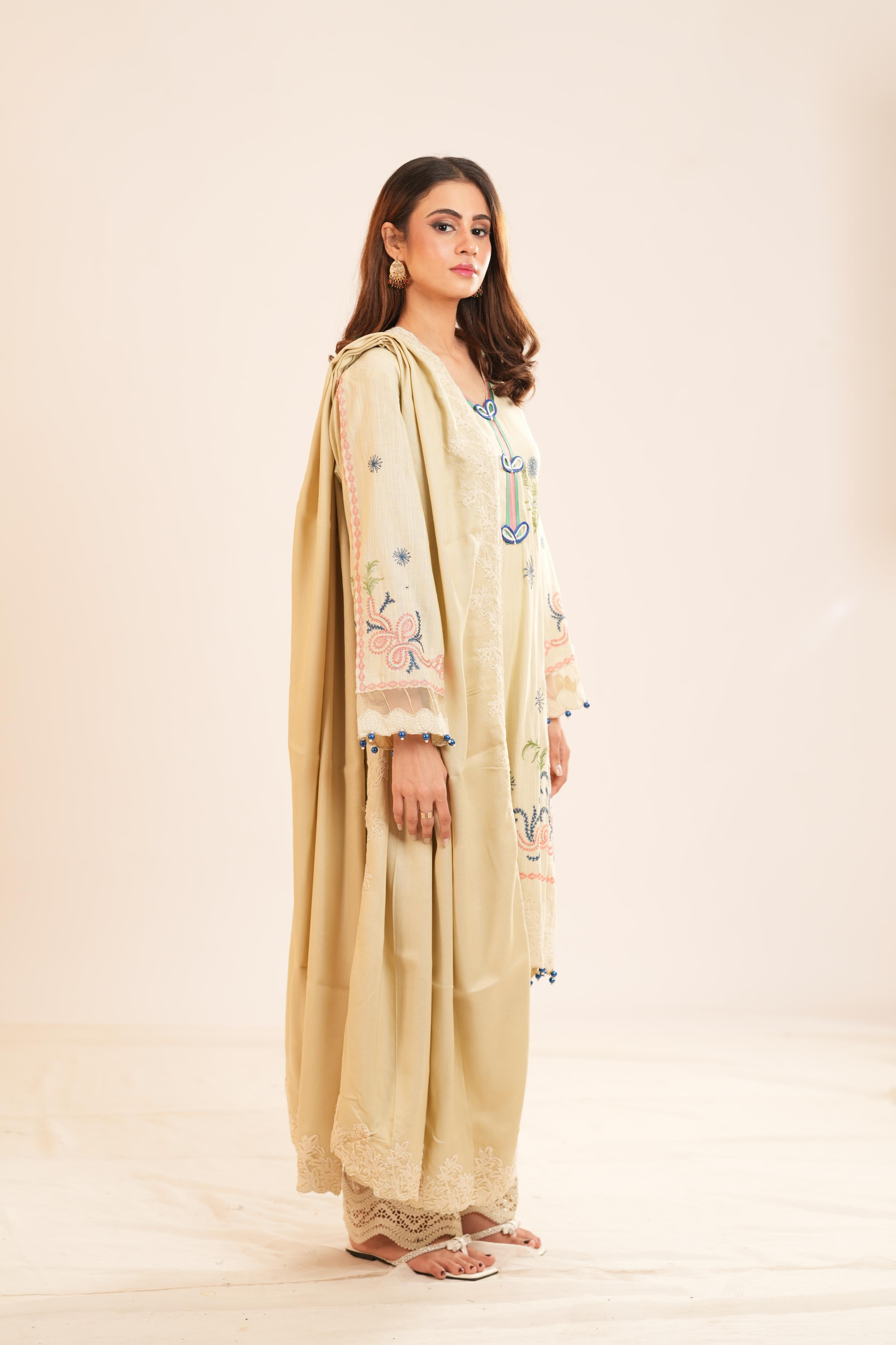 Design 3B - Sana Safinaz Muzlin Stitched – Janan