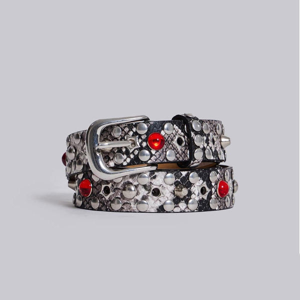 Silver Mamba Belt | Jaded London | Accessories