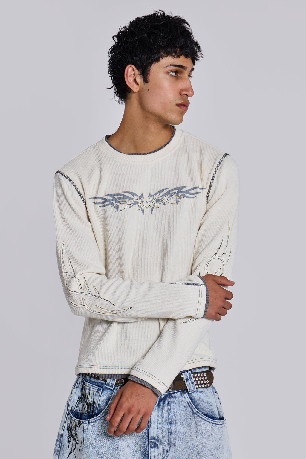 Shop Tattoo Applique Tee | Jaded London | Clothing