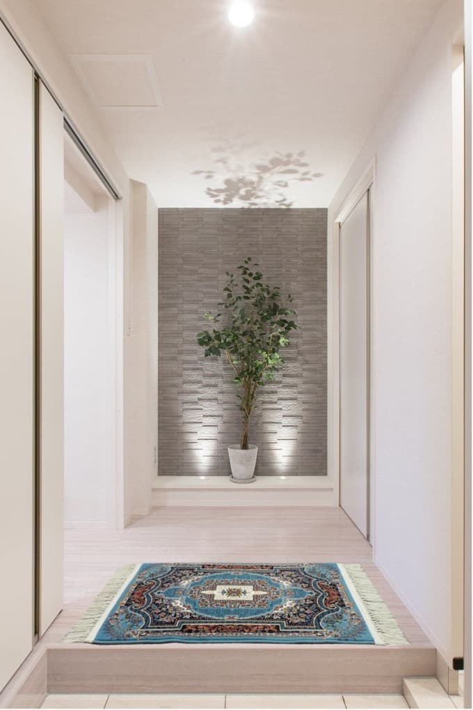 ウィルトン織り ペルシャ絨毯：玄関マットサイズ 85cm x 50cm – JAHAN