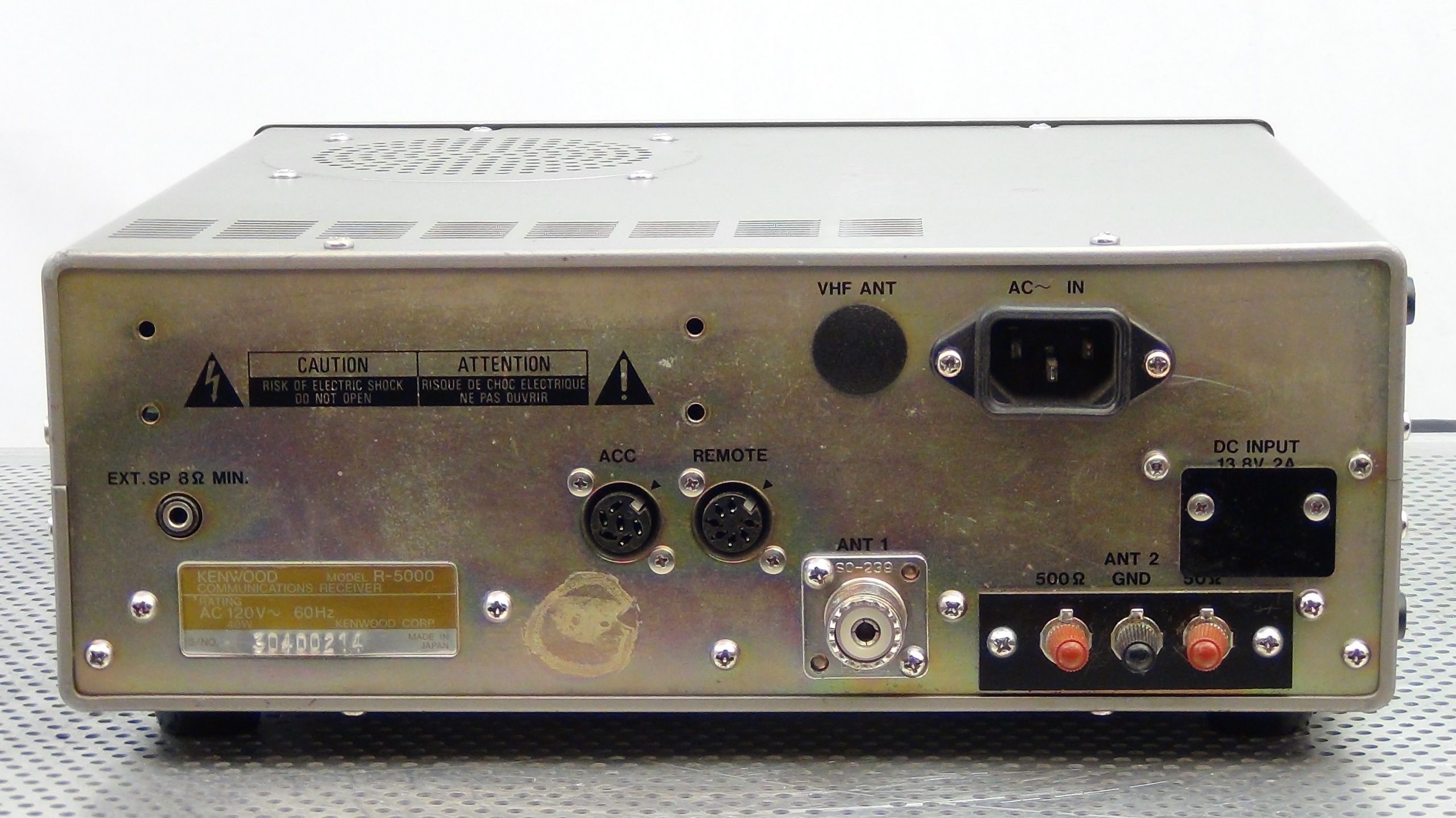 Kenwood R-5000 Receiver – Jahnke Electronics