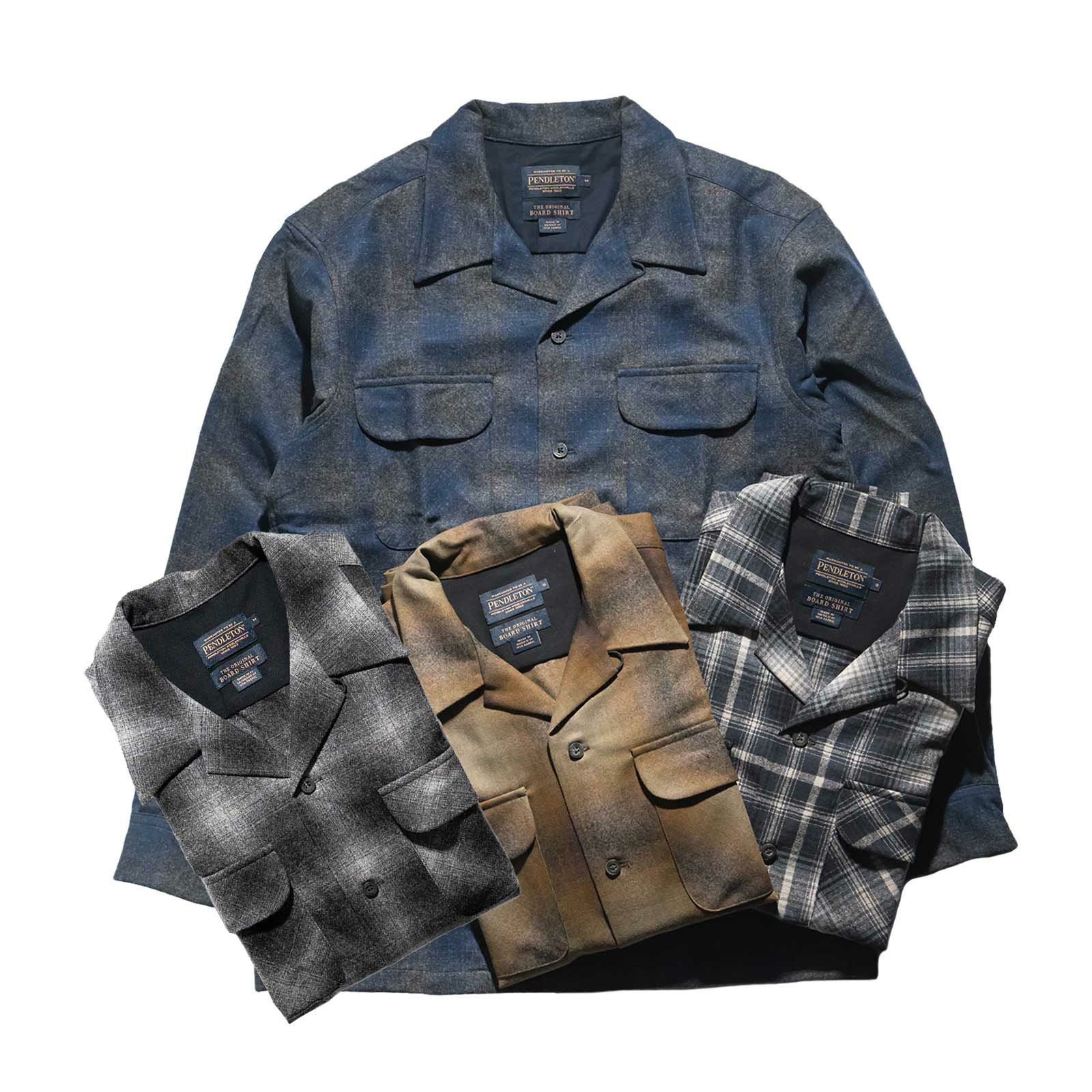 ペンドルトン PENDLETON 長袖 ウールシャツ クラッシックボードシャツ