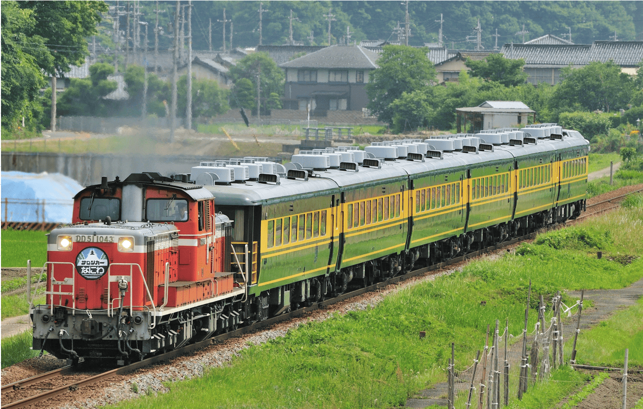 サロンカーなにわ】サロンカー明星 サボプレート サロンカーなにわ