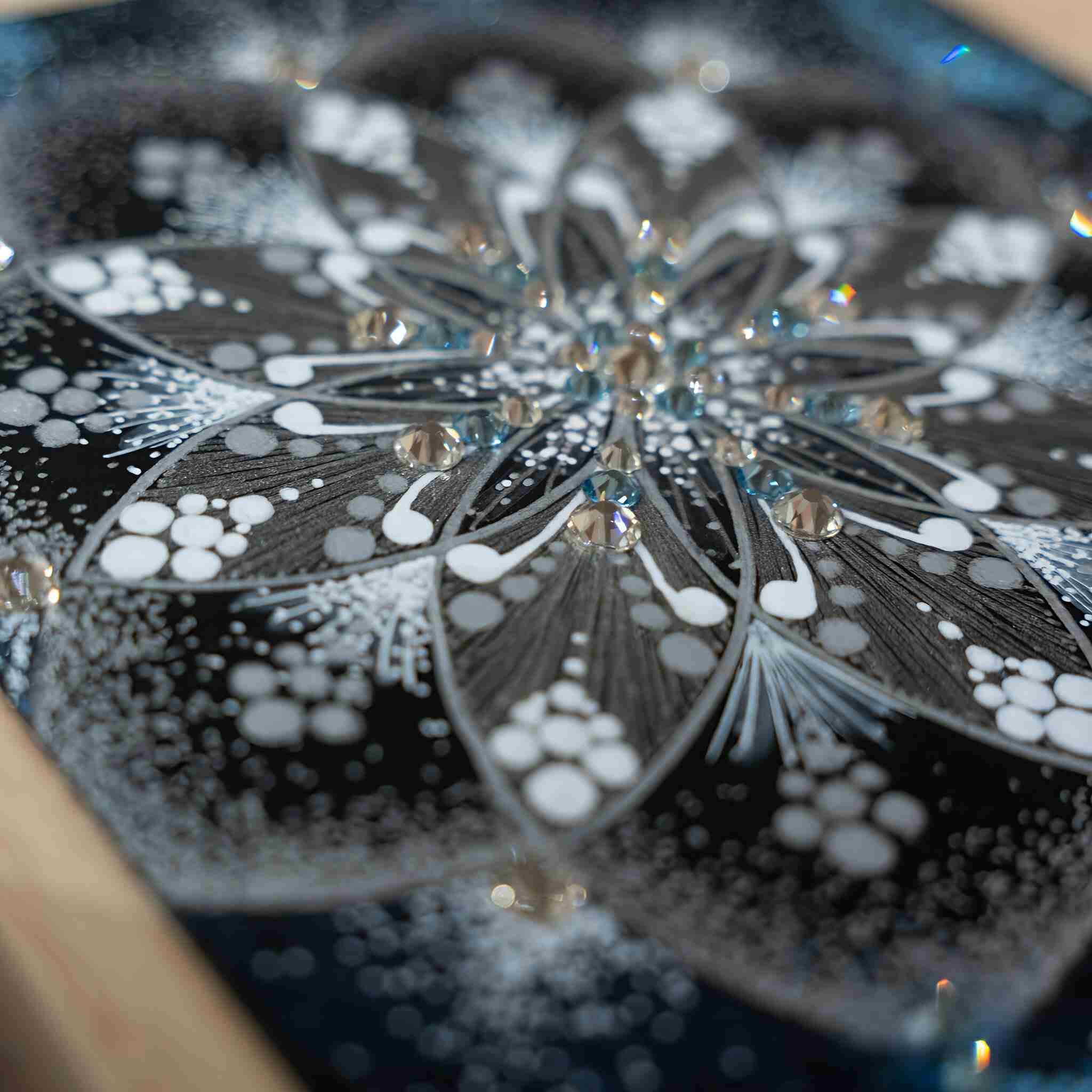 曼荼羅カード｜日本の伝統×宇宙観｜瞑想・ヒーリング向け