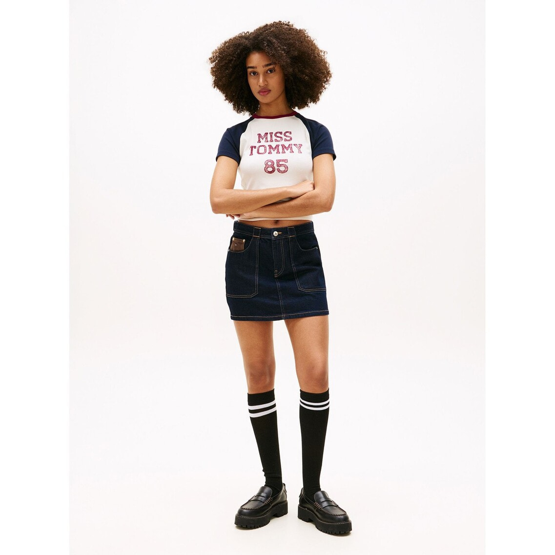 デニムミニスカート | トミー ジーンズ | トミー ヒルフィガー 公式