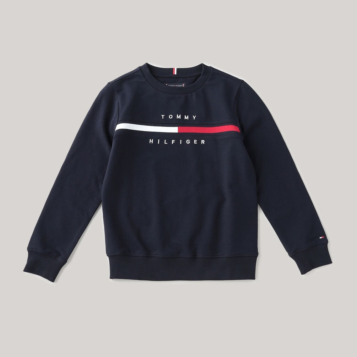 BOYS フラッグロゴトレーナー | トミー ヒルフィガー ボーイズ