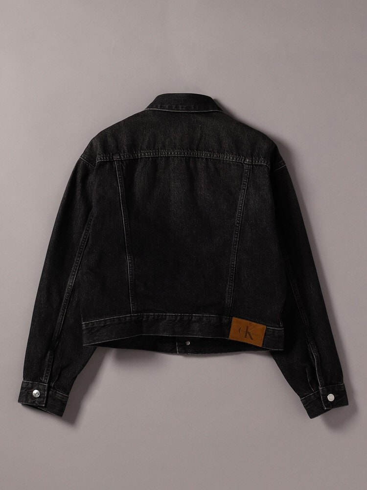 デニムジャケット - 90sブラックデニムトラッカージャケット