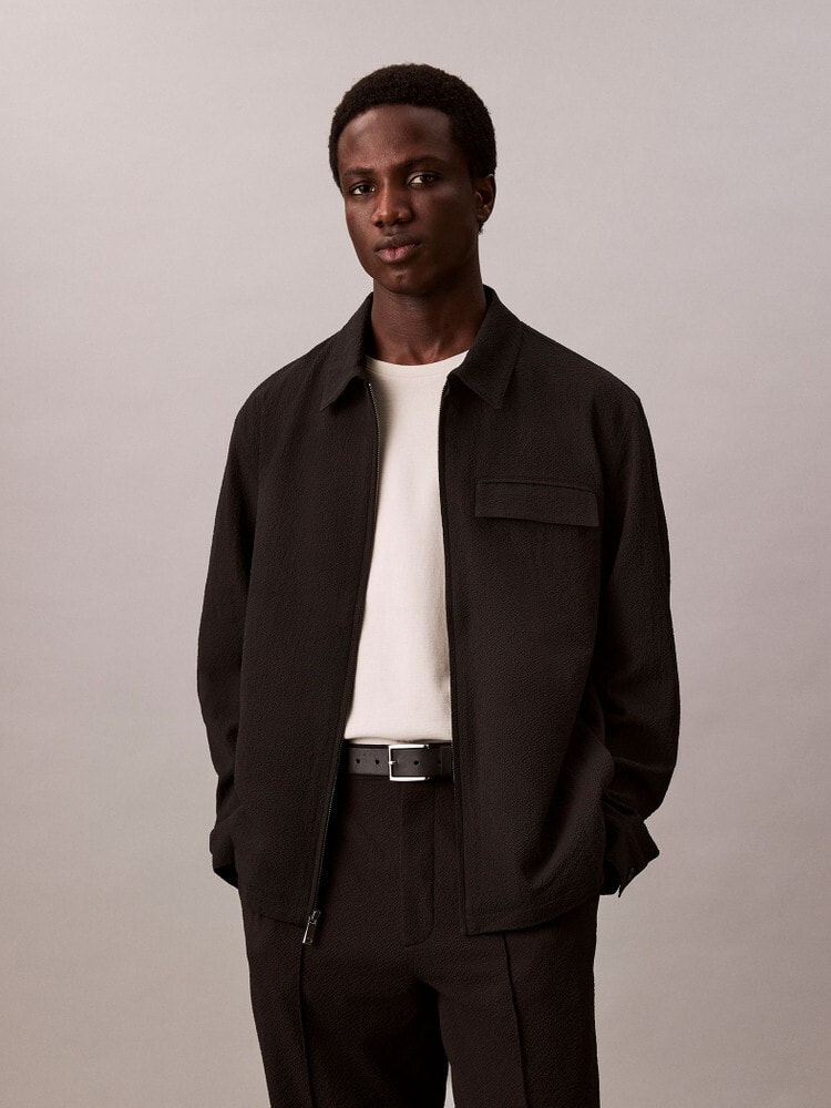 ジャケット - シアサッカーシャツジャケット | カルバン・クライン