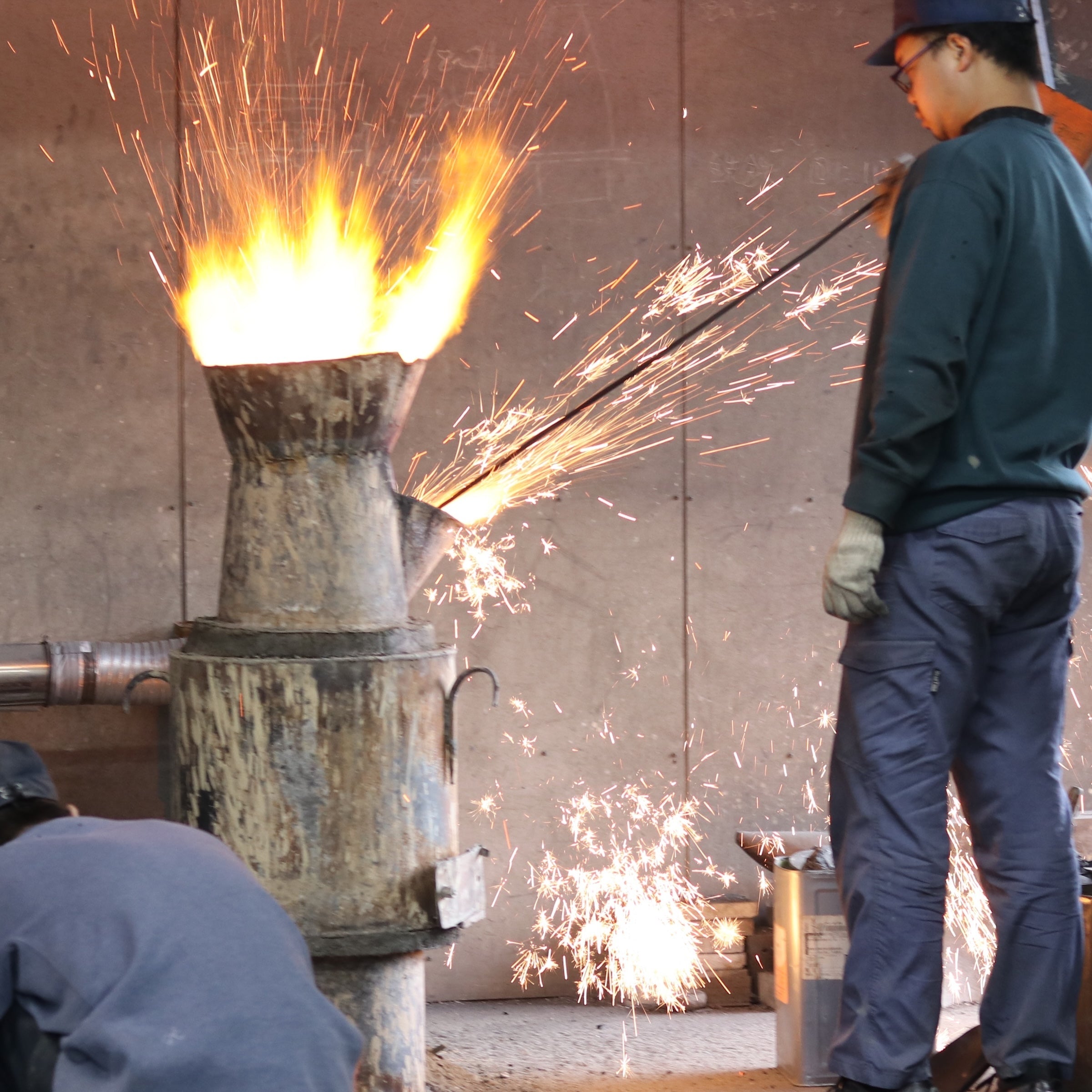 南部鉄器 鉄瓶 | くつろぎ | 1.4L | 薫山工房
