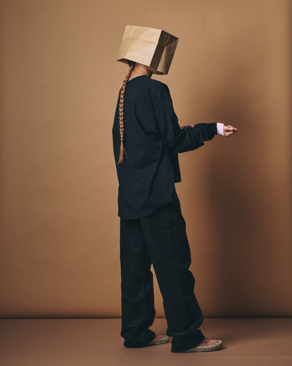 m.u bicolor RIB L/S T BK – Japoness