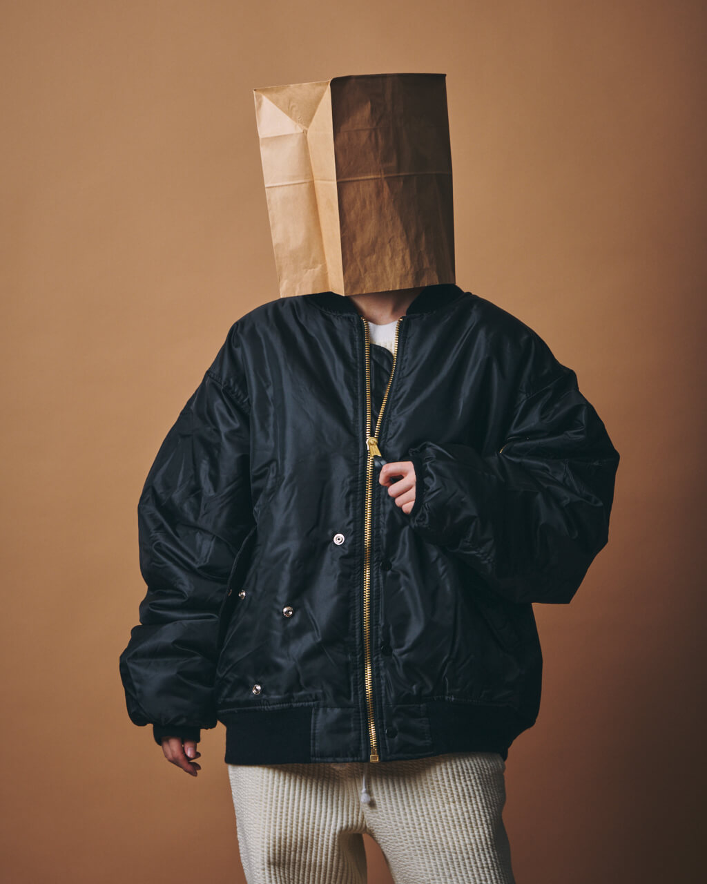 m.u × PRE_KIMONO MA-1 BK – Japoness