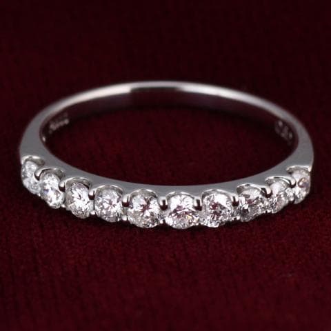 プラチナ ダイヤモンド 0.5ct エタニティリング | L131-050003 | SUEHIRO