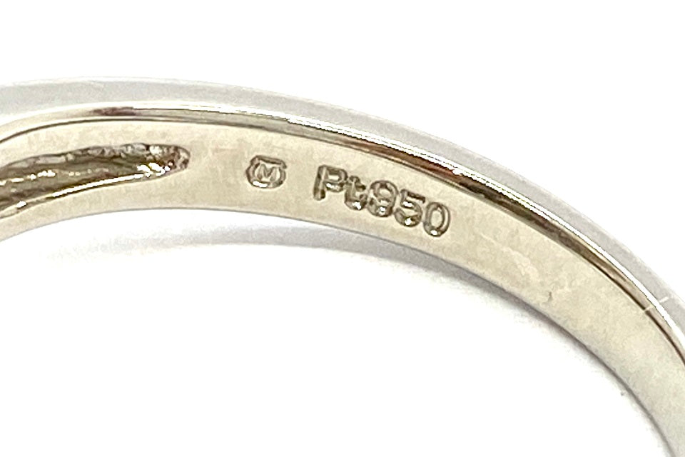 MIKIMOTO 【ミキモト】Pt950黒蝶パールリング (NO.61617) – JEX宝石