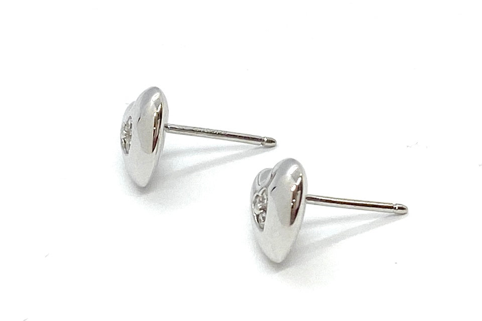 Tiffany & Co. 【ティファニー】K18WGダイヤモンドピアス (No.61235