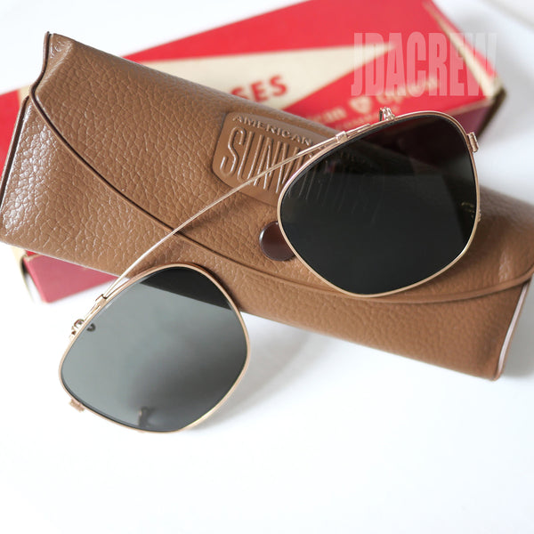 American Optical】アメリカンオプティカル クリップオン グレー (48