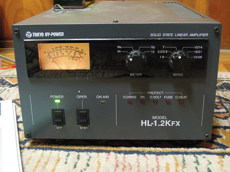 動作未確認】東京ハイパワーのHL-1KFXソリッドステートHFリニアアンプ