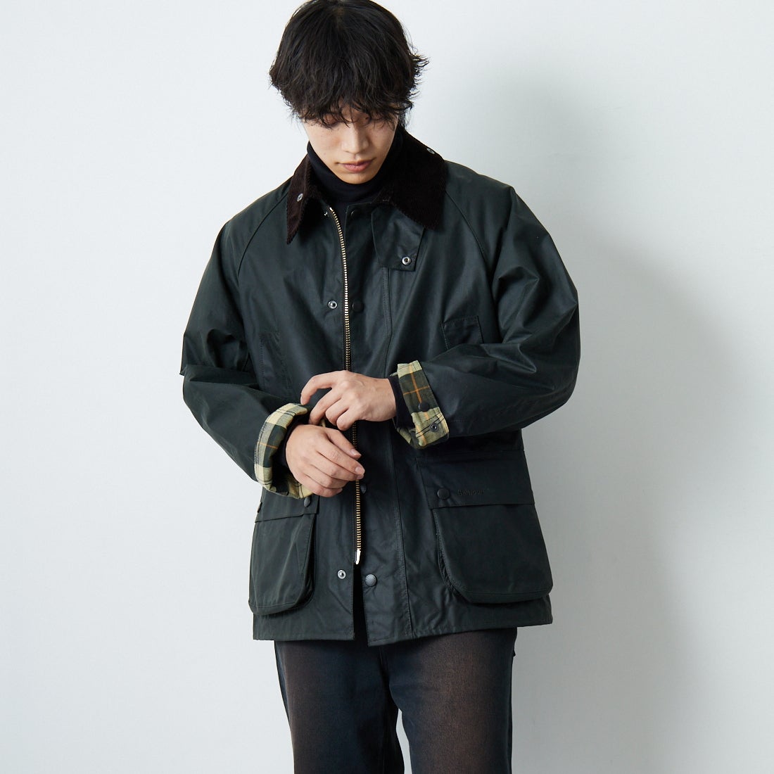 Barbour [バブアー] BEDALE/ビデイル ワックス コットン ブルゾン