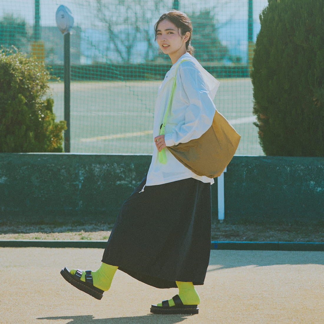 JULY NINE [ジュライナイン] 別注 SEQUEL ナイロンショルダーバッグ