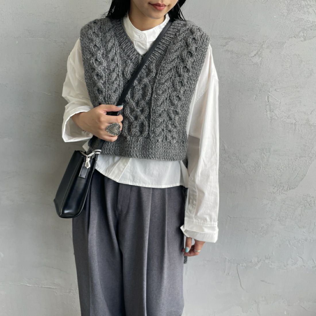 NEPAL HAND KNIT [ネパールハンドニット] 別注 ハンドニット サイド