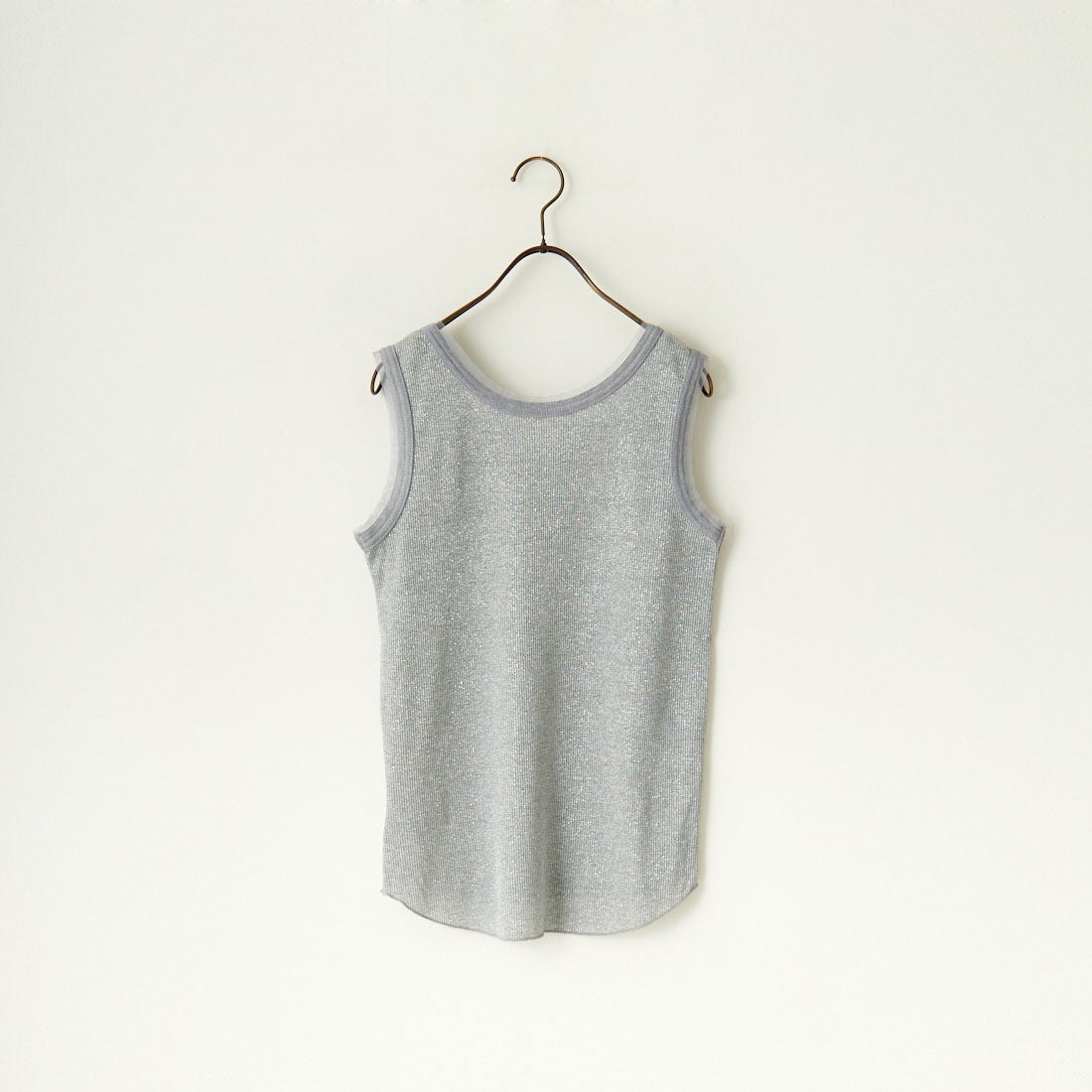 Jf Ready Made [ジェイエフレディメイド] ラメリブタンクトップ