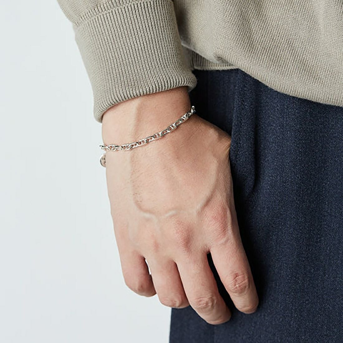 XOLO JEWELRY [ショロジュエリー] ソリッドアンカーリンクブレスレット