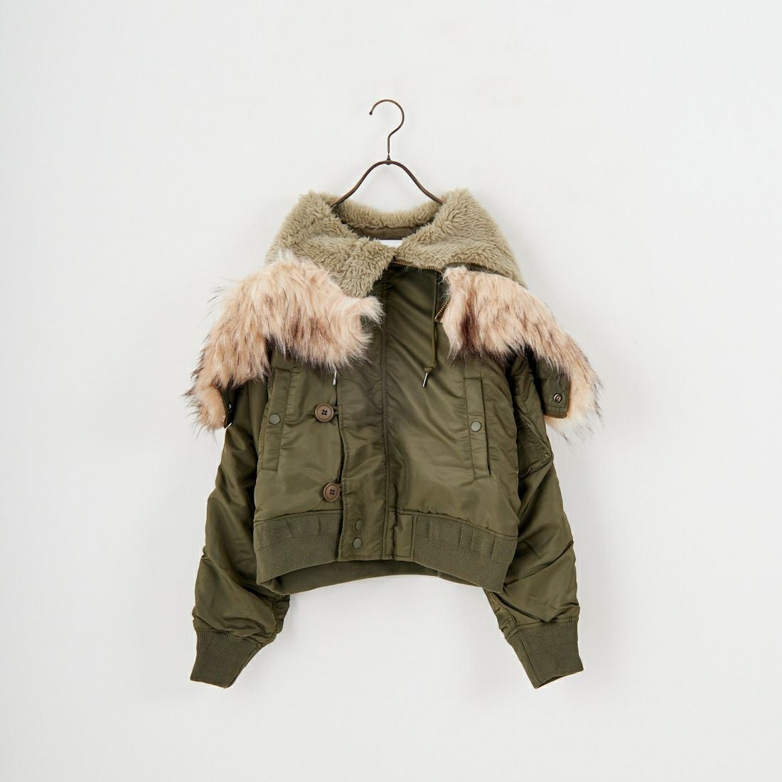 MILITARY [ミリタリー] 別注 N-2B オーバーサイズフライトジャケット