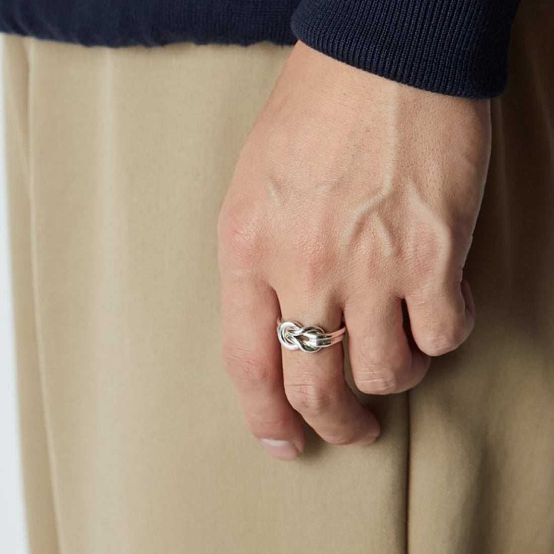 XOLO JEWELRY [ショロジュエリー] Knot リング [XOR011]｜ジーンズ