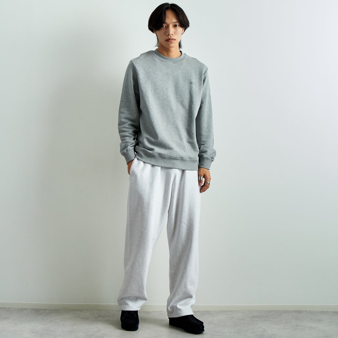 A.P.C. [アー・ペー・セー] ロゴ刺繍スウェット [APC-BRODE]｜ジーンズ