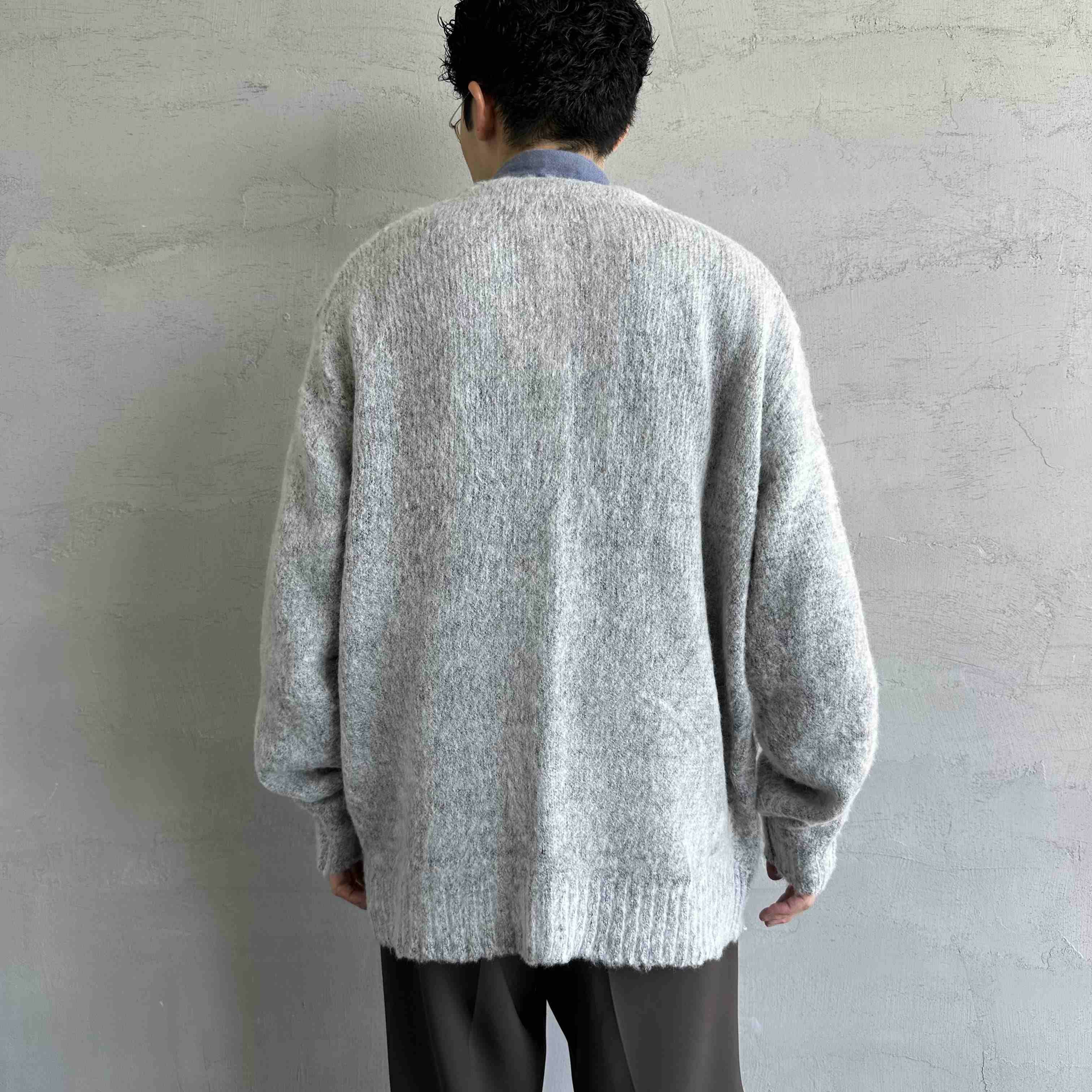 THE FOX [ザフォックス] 別注 シャギーモヘアカーディガン [PN24F010