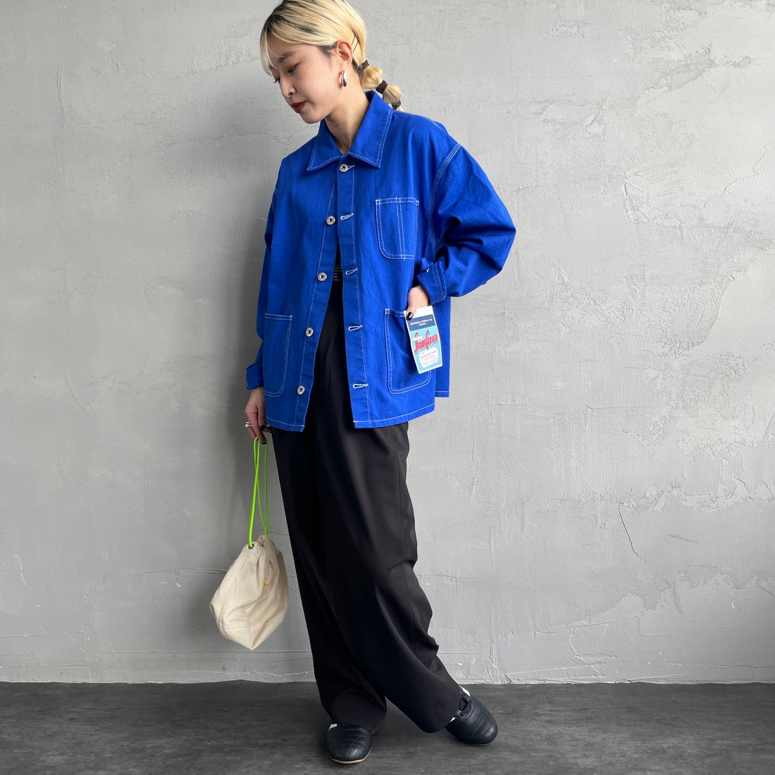 UNIVERSAL OVERALL [ユニバーサルオーバーオール] 別注 配色ステッチ