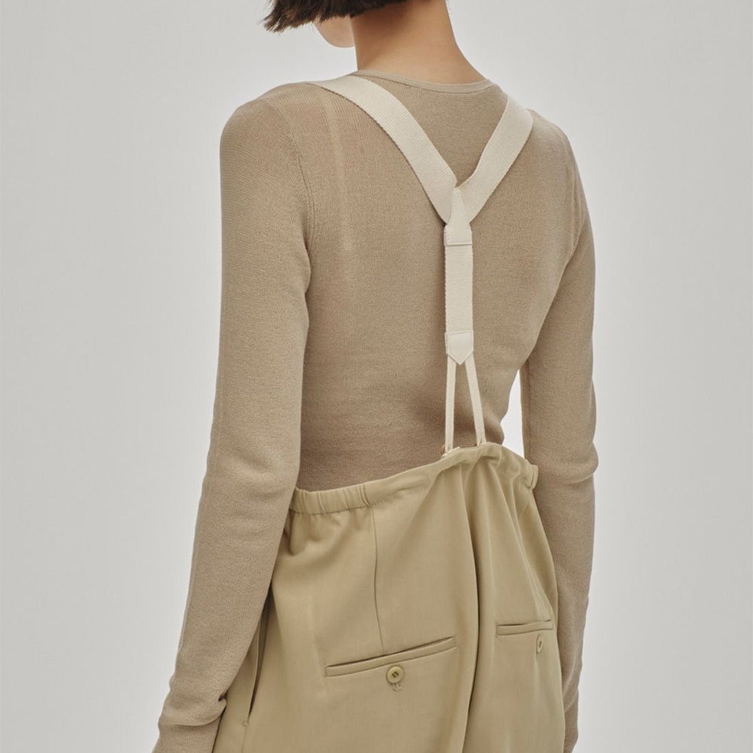 TODAYFUL [トゥデイフル] サスペンダーハイウエストパンツ [12510703